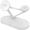 Tech-Protect QI15W-A41 3in1 Wireless Charger with MagSafe for Apple Devices - White - (27007-0)