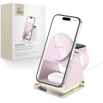 Tech-Protect QI15W-A43 3in1 MagSafe Inductive Charger - Pink - (27010-0)