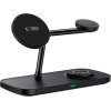 Tech-Protect QI15W-A45 3in1 Wireless Charger with MagSafe for Apple Devices - Black - (27158-0)