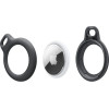 Tech-Protect Rough Case for Apple AirTag with Ring - Black - (21966-0)
