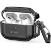 Tech-Protect Rough Hook Case with Carabiner for Apple AirPods Pro 1 / 2 - Black - (26265-0)