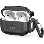 Tech-Protect Rough Hook Case with Carabiner for Apple AirPods Pro 1 / 2 - Black - (26265-0)