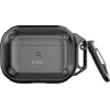 Tech-Protect Rough Hook Case with Carabiner for Apple AirPods Pro 1 / 2 - Black - (26265-0)