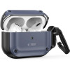 Tech-Protect Rough Hook Case with Carabiner for Apple AirPods Pro 1 / 2 - Blue - (26266-0)