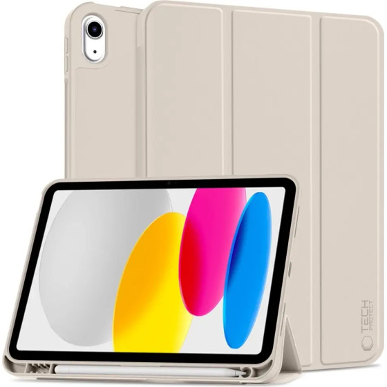Tech-Protect SC Pen Case for iPad 10.9 2022 - Beige - (25798-0)