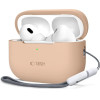 Tech-Protect Silicone Case for Apple AirPods Pro 1 / 2 - Beige - (26141-0)