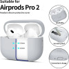 Tech-Protect Silicone Case for Apple AirPods Pro 1 / 2 - Gray - (26144-0)