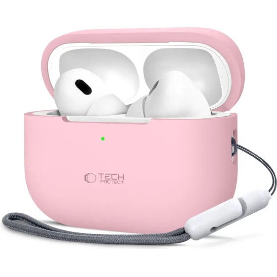 Tech-Protect Silicone Case for Apple AirPods Pro 1 / 2 - Pink - (26147-0)