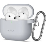 Tech-Protect Silicone Hook Case for AirPods 4 - Gray - (26520-0)