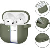 Tech-Protect Silicone Hook Case for AirPods 4 - Green - (26521-0)