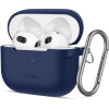 Tech-Protect Silicone Hook Case for Apple AirPods 3 - Blue - (26153-0)