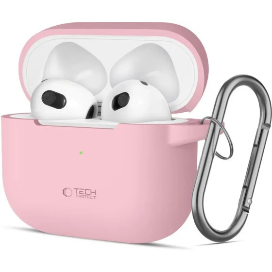Tech-Protect Silicone Hook Case for Apple AirPods 3 - Pink - (26155-0)