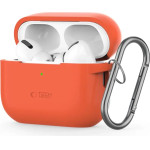 Tech-Protect Silicone Hook Case for Apple AirPods Pro 1 / 2 - Orange - (25964-0)