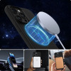 Tech-Protect Silicone MagSafe iPhone 15 Case - Matte Black - (23641-0)