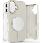 Tech-Protect Silicone PU MagSafe iPhone 16 Case - Beige - (26693-0)