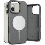 Tech-Protect Silicone PU MagSafe iPhone 16 Pro Case - Gray - (26714-0)