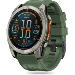 Tech-Protect Silicone Strap for Garmin Fenix 5S / 5S PLUS / 6S / 6S Pro / 7S / 8 (43MM) - Green - (26325-0)