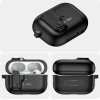 Tech-Protect Slim Hook Case with Carabiner for Apple AirPods Pro 1 / 2 - Black - (26264-0)