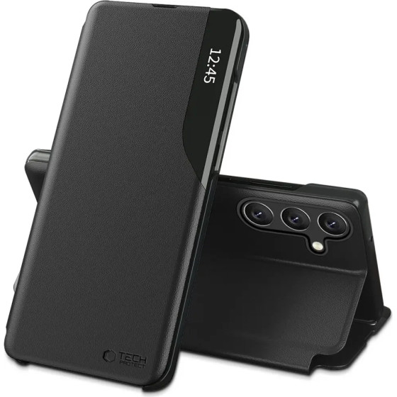 Tech-Protect Smart View Case for Samsung Galaxy A56 5G - Black - (27458-0)