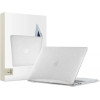 Tech-Protect SmartShell Case for MacBook Air 13 M2 / M3 / 2022-2024 - Clear-Glitter - (21759-0)
