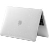 Tech-Protect SmartShell Case for MacBook Air 13 M2 / M3 / 2022-2024 - Clear-Glitter - (21759-0)