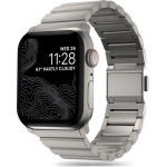 Tech-Protect SteelBand for Apple Watch 4 / 5 / 6 / 7 / 8 / 9 / SE / Ultra 1 / 2 (42/44/45/49 mm) - titanium - (25336-0)