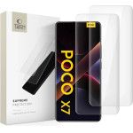 Tech-Protect Supreme Protection Tempered Glass for Xiaomi Redmi Note 14 PRO / 14 PRO+ 5G / Poco X7 5G - Transparent - (27244-0)
