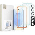Tech-Protect Supreme Set for Samsung Galaxy S25 2x Tempered Glass for Display / Tempered Glass for Camera - Clear - (26950-0)