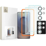 Tech-Protect Supreme Set for Samsung Galaxy S25 Ultra 2x Tempered Glass Screen Protector / Camera Tempered Glass - Clear - (26952-0)