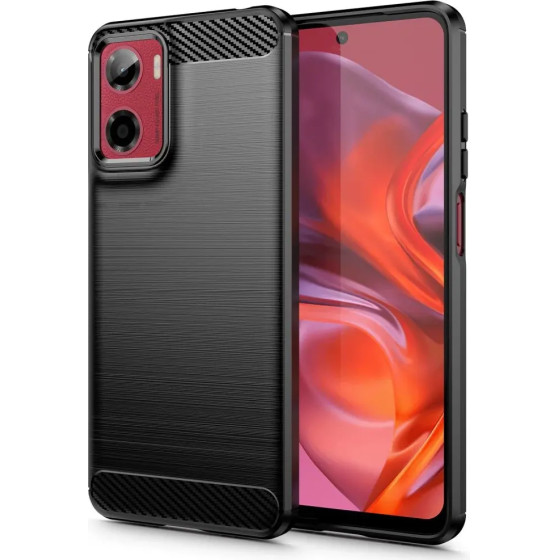 Tech-Protect TPUCarbon Case for Motorola Moto G05 / E15 - Black - (27502-0)