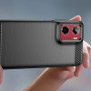 Tech-Protect TPUCarbon Case for Motorola Moto G05 / E15 - Black - (27502-0)