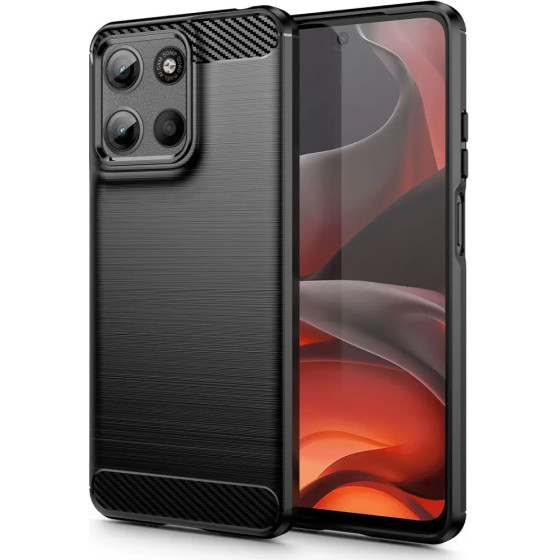 Tech-Protect TPUCarbon Case for Motorola Moto G15 / G15 Power - Black - (27503-0)