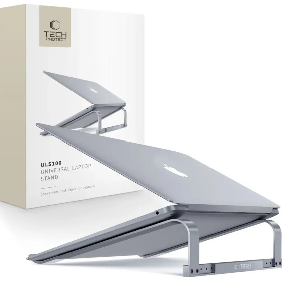 Tech-Protect ULS100 Universal Laptop Stand for up to 16 - Gray - (25395-0)