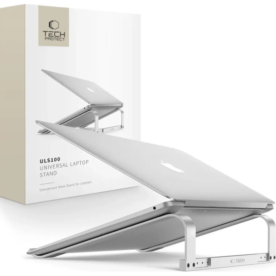 Tech-Protect ULS100 universal stand for laptops up to 16 - silver - (25857-0)
