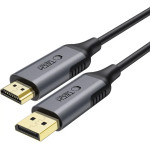 Tech-Protect UltraBoost DisplayPort / HDMI 2.0 Cable 4K 60Hz 2m - Black - (27255-0)