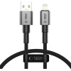 Tech-Protect Ultraboost DNA USB-A / Lightning cable 12W/2.4A 25 cm - gray - (27504-0)