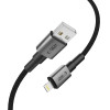 Tech-Protect Ultraboost DNA USB-A / Lightning cable 12W/2.4A 25 cm - gray - (27504-0)