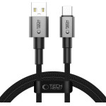 Tech-Protect UltraBoost DNA USB-A / USB-C Cable 15W/3A 100cm - Gray - (27110-0)