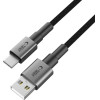 Tech-Protect UltraBoost DNA USB-A / USB-C Cable 15W/3A 100cm - Gray - (27110-0)