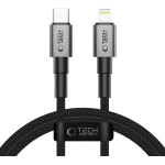 Tech-Protect UltraBoost DNA USB-C / Lightning PD27W/3A cable 100 cm - gray - (27126-0)