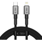 Tech-Protect Ultraboost DNA USB-C / Lightning PD27W/3A cable 200 cm - gray - (27142-0)