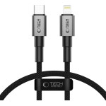 Tech-Protect Ultraboost DNA USB-C / Lightning PD27W/3A cable 25 cm - gray - (27505-0)