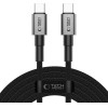 Tech-Protect UltraBoost DNA USB-C PD100W/5A Cable 300cm - Gray - (27124-0)