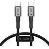 Tech-Protect UltraBoost DNA USB-C PD60W/3A Cable 25cm - Gray - (27111-0)