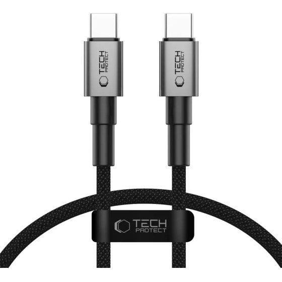 Tech-Protect UltraBoost DNA USB-C PD60W/3A Cable 25cm - Gray - (27111-0)