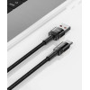Tech-Protect UltraBoost Evo USB-C / USB-A cable 100W 5A 0.5m - black - (24780-0)