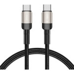 Tech-Protect UltraBoost Evo USB-C / USB-C PD cable 100W 5A 1m - titanium - (24773-0)