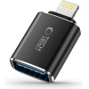 Tech-Protect UltraBoost Lightning (Male) / USB-A (Female) OTG Adapter - Black - (23095-0)