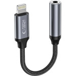 Tech-Protect UltraBoost Lightning / 3.5mm mini jack adapter - black - (22919-0)
