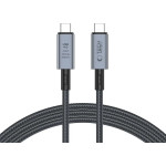 Tech-Protect UltraBoost Max USB-C 4.0 / USB-C 4.0 PD 240W 8K 40Gbps 2m cable - gray - (25310-0)